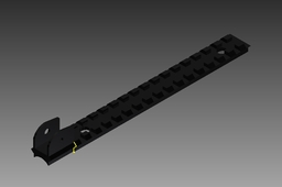 Picatinny Rail for AK47 with m4 sight addition