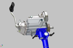 column legs +Gearbox fixture 2.