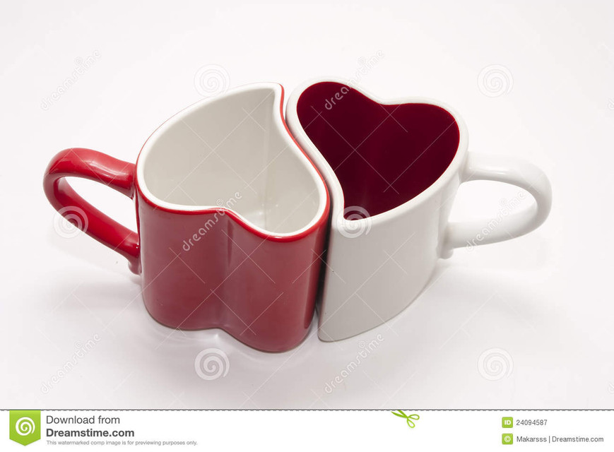 Coffee heart Cup