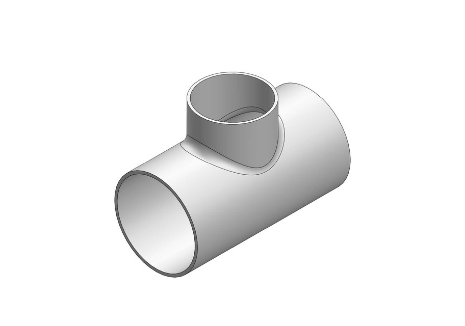 DIN TEE CARBON STEEL