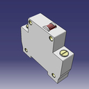monopolar circuit breaker mod. sd c6 2p / disjuntor bipolar mod. sd c6 2p