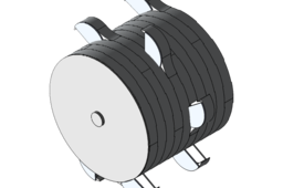 Regolith Collection Vessel Assembly