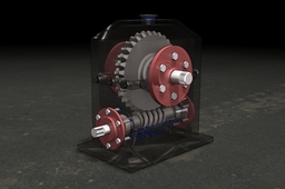 Speed reducer with Worm gears
