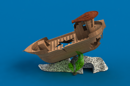 Shipwreck for Fish Tank