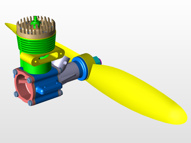 Moteur de modélisme