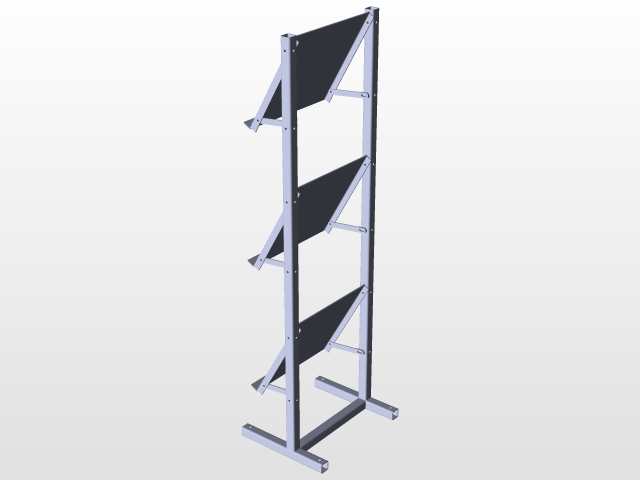 magazine display frame