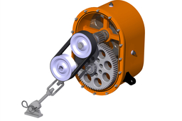 Speed Reducing Unit - and Tensioner