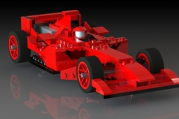 8142 Ferarri F1 Racing car