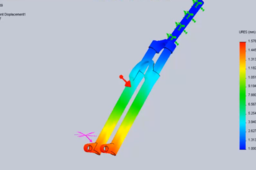 Static and Fatique Analysis of a Fork