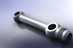 Fuel pump connector fitting