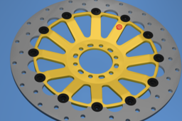 320mm diameter  motorcycle front disc