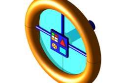 Steering wheel for bloodhound SSC