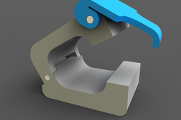 Nasa Handrail clamp Assembly