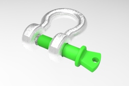 Bow shackle WLL 12 T