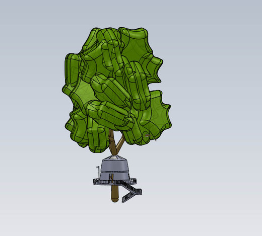 Tree House - SOLIDWORKS - 3D CAD model - GrabCAD