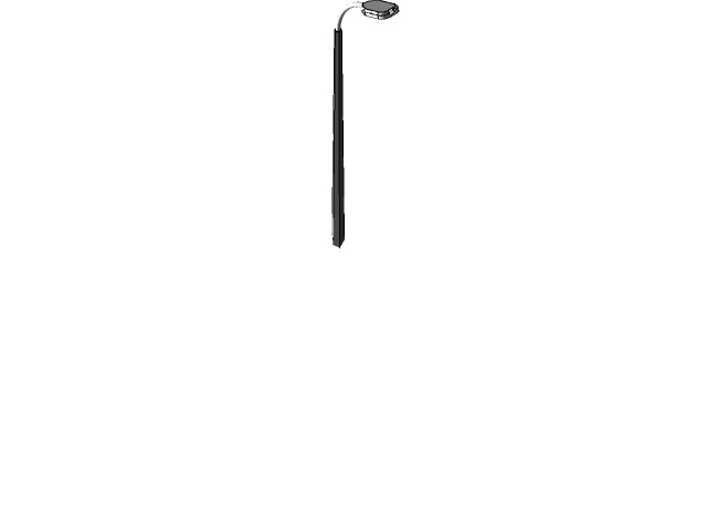 street light 3d cad block free download