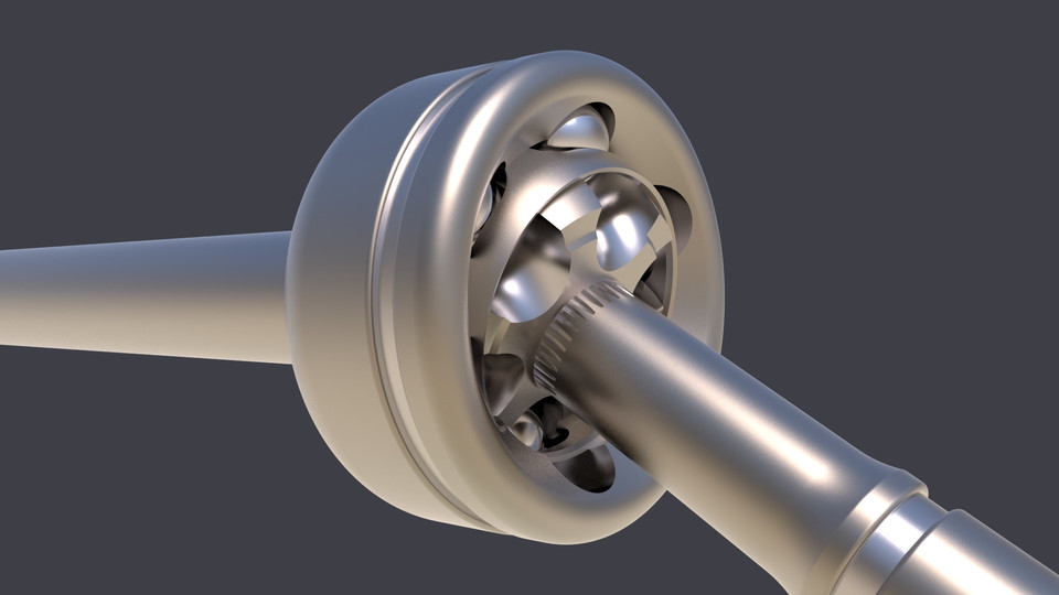 Rzeppa Joint 3D CAD Model Library GrabCAD