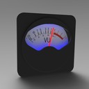 Analog VU meter
