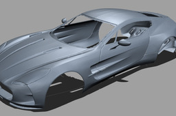 Aston Martin One-77 3d scan