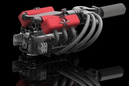 610cc Turbo Compound Engine