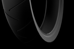 Motorcycle front tire - 120/60R17