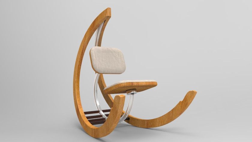 Rocking Chair Solidworks Free CAD Designs, Files & 3D Models | The GrabCAD Community Library