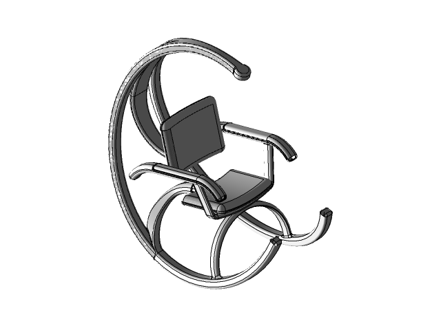 Rocking Chair Solidworks Free CAD Designs, Files & 3D Models | The GrabCAD Community Library