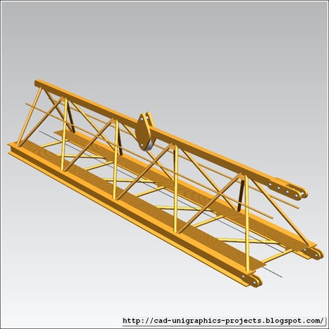 TOWER CRANE -Crane jib main-