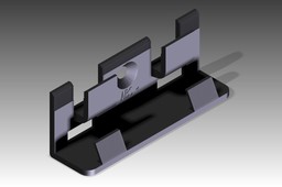 Baseboard Clip, Montageclipse Sockelleiste  60 x 16 Laminate/Pit