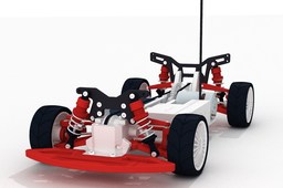OpenRC 1:10 4WD Touring Concept RC Car (3D printable)