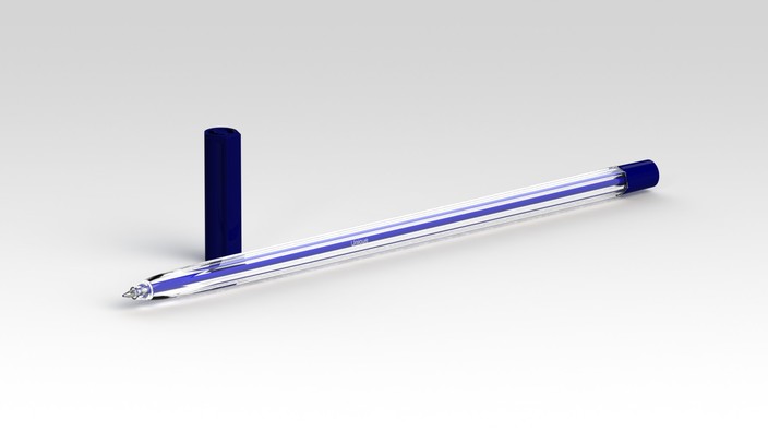 Blue Ball Point Pen