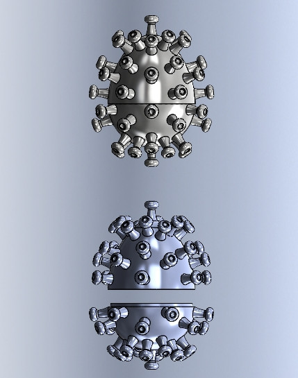 Corona easter egg - Corona Osterei
