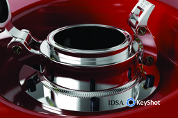 Idsa/keyshot render challenge: Quick-release fuel filler 1940-1970 bolt-in flange