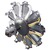 Le Rhone 9C Rotary Engine / Moteur rotatif Le Rhone 9C