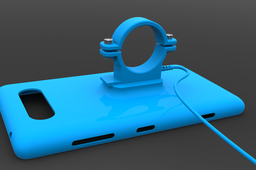 Nokia Lumia 820 bicycle handlebar mount/charger