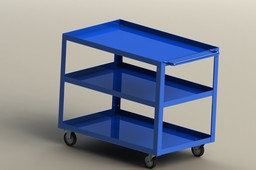 Shelf cart.