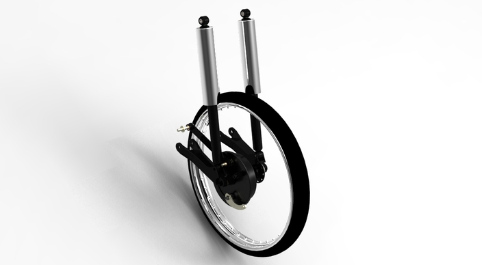 Front hub assembly