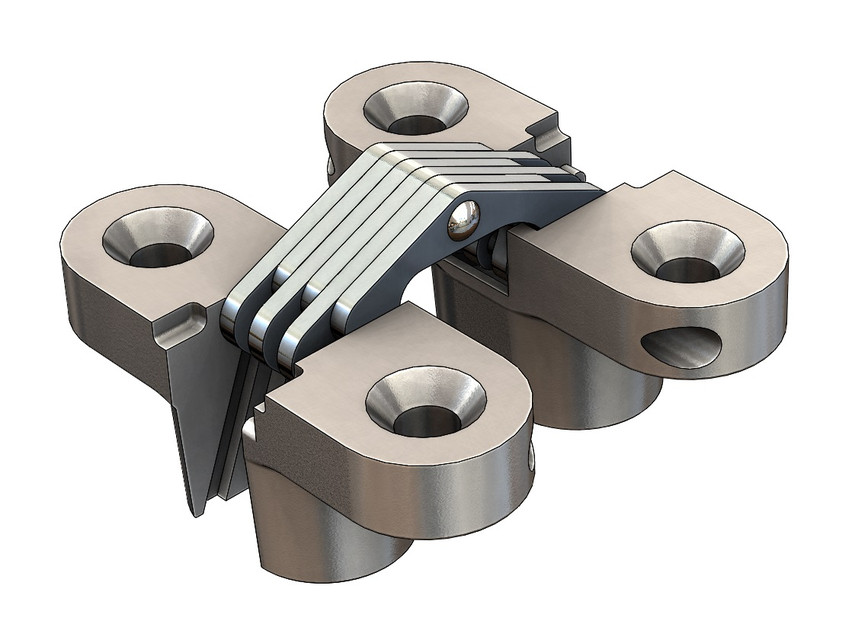 SOSS103INSPIRED, HINGE 3D CAD Model Library GrabCAD