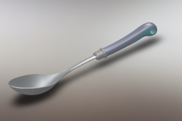 Stainless steel spoon