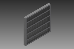 Pleated air filter