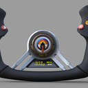 Bloodhound SSC Steering Wheel- Cruzer Glide 