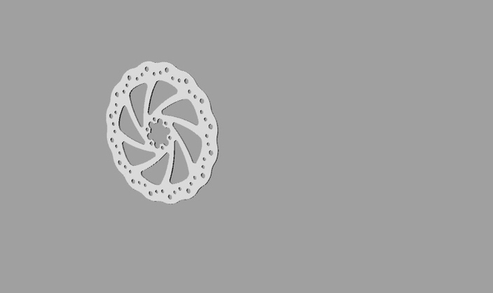 Bicycle Disc Brake Rotor 203mm Tektro