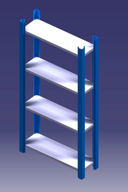 shelves | 3D CAD Model Library | GrabCAD