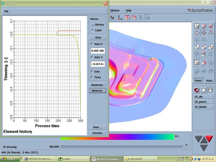 Autoform Press Die 3d Cad Model Library Grabcad