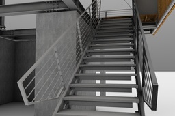 Steel Stairs