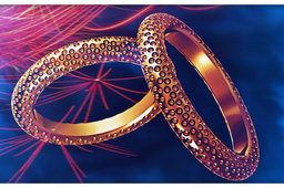 Hammered surface ring test