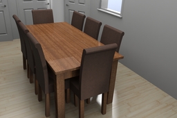 Table and chairs