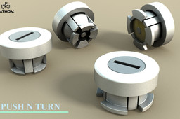 Push N Turn Fastener