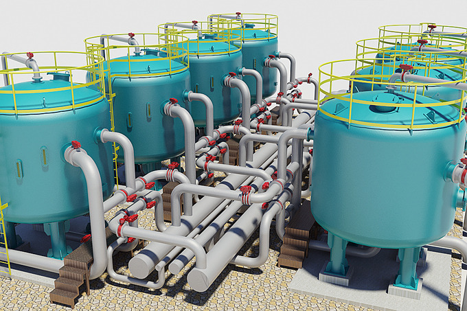 SAND FILTER SYSTEM