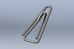 Triangle paperclip